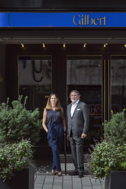 Gastgeberin Astrid Kahl-Schaban und Eigentümer Kurt Kleindienst