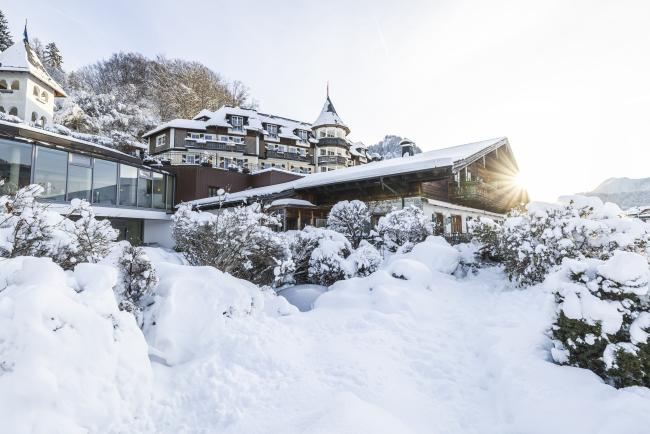 Waldhof Fuschlsee Resort Winter Schnee