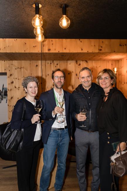 Helene und Dietmar Nußbaumer mit Kerim und Carmen Can