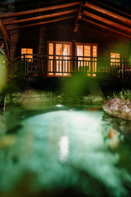 Waldsauna vom Biohotel Daberer