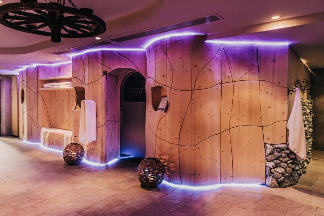 Hotel Klosterbräu Sauna von außen