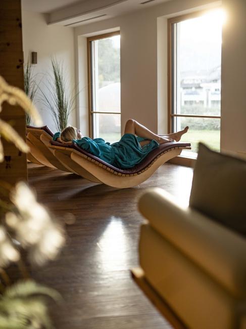 Frau im Spa im Weihrerhof