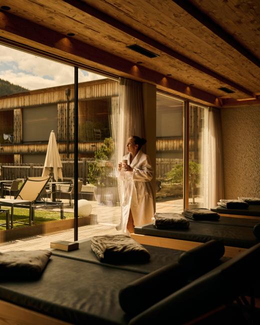 Change Maker Hotel Hirben Wellness Ruheraum