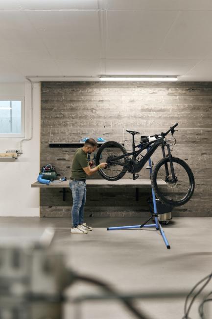 Change Maker Hotel Hirben Bike Werkstatt