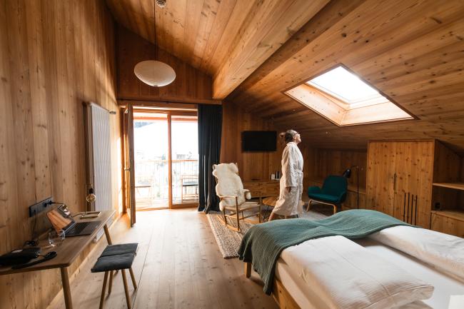 Hotel Tyrol Dolomites Slow Living Zimmer