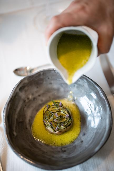 Speise im Hotel Petrus