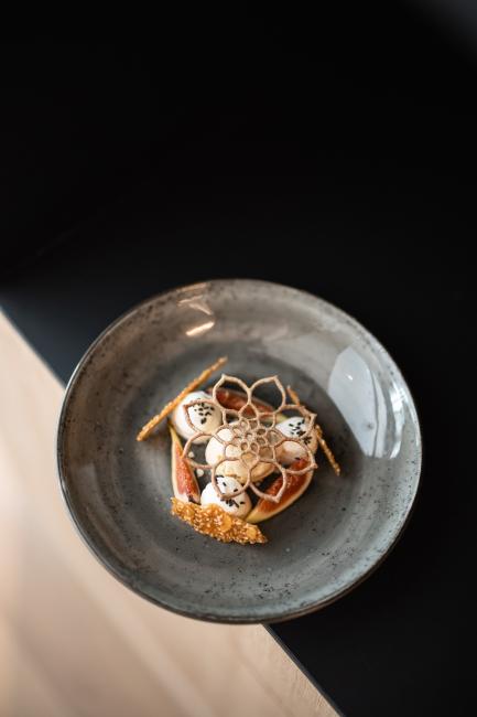 Dessert im Hotel Petrus