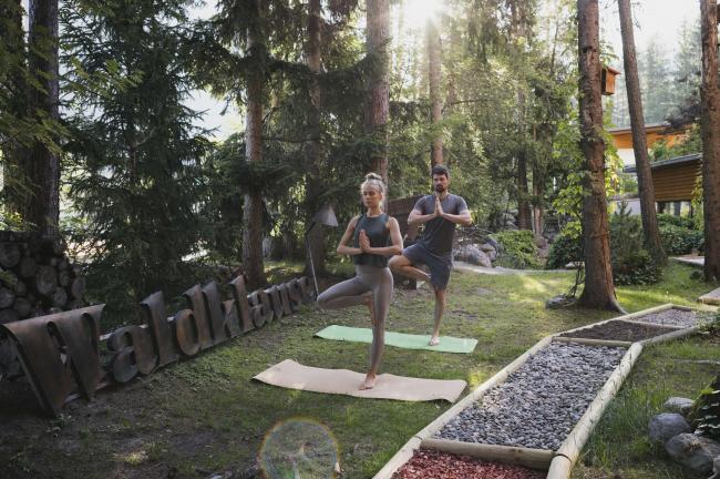 Yoga im Naturhotel Waldklause