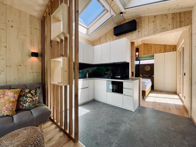 Tiny House im Hotel Bergergut