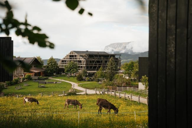 Aussenansicht Green Luxury Hotel Pfösl