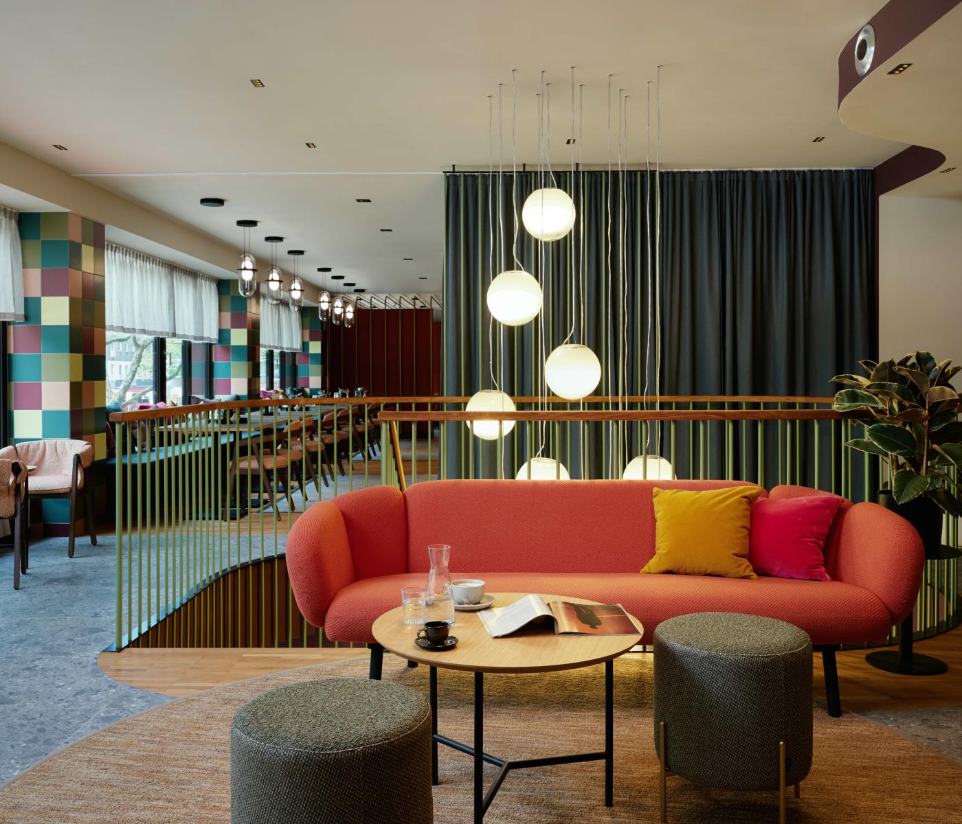 Lobby und Lounge im Hotel Henriette