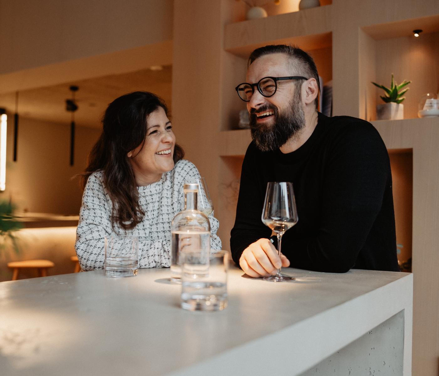 Gastgeber Lilly und Christoph Lindner