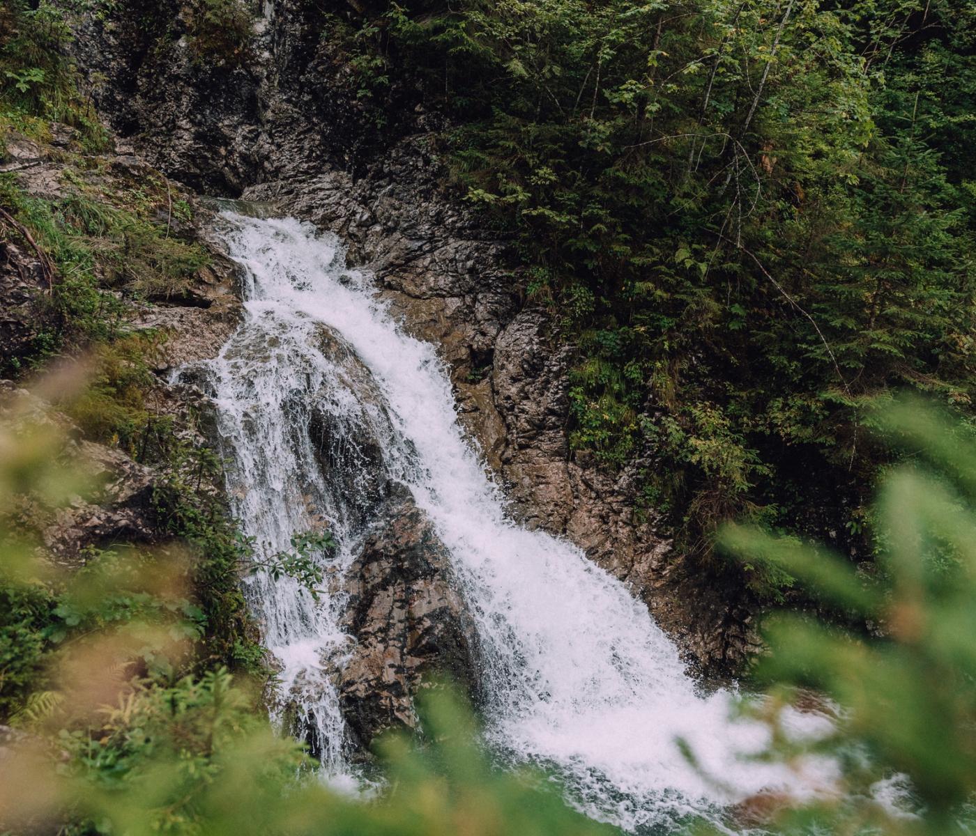 Wasserfall im Kleinwalsertal