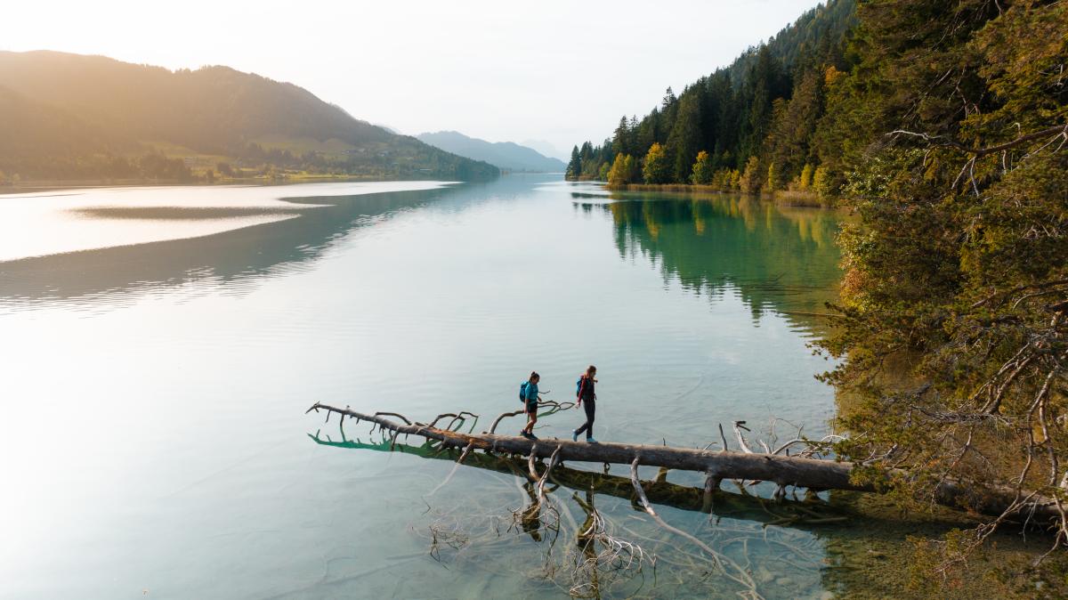 Wanderung am Weissensee