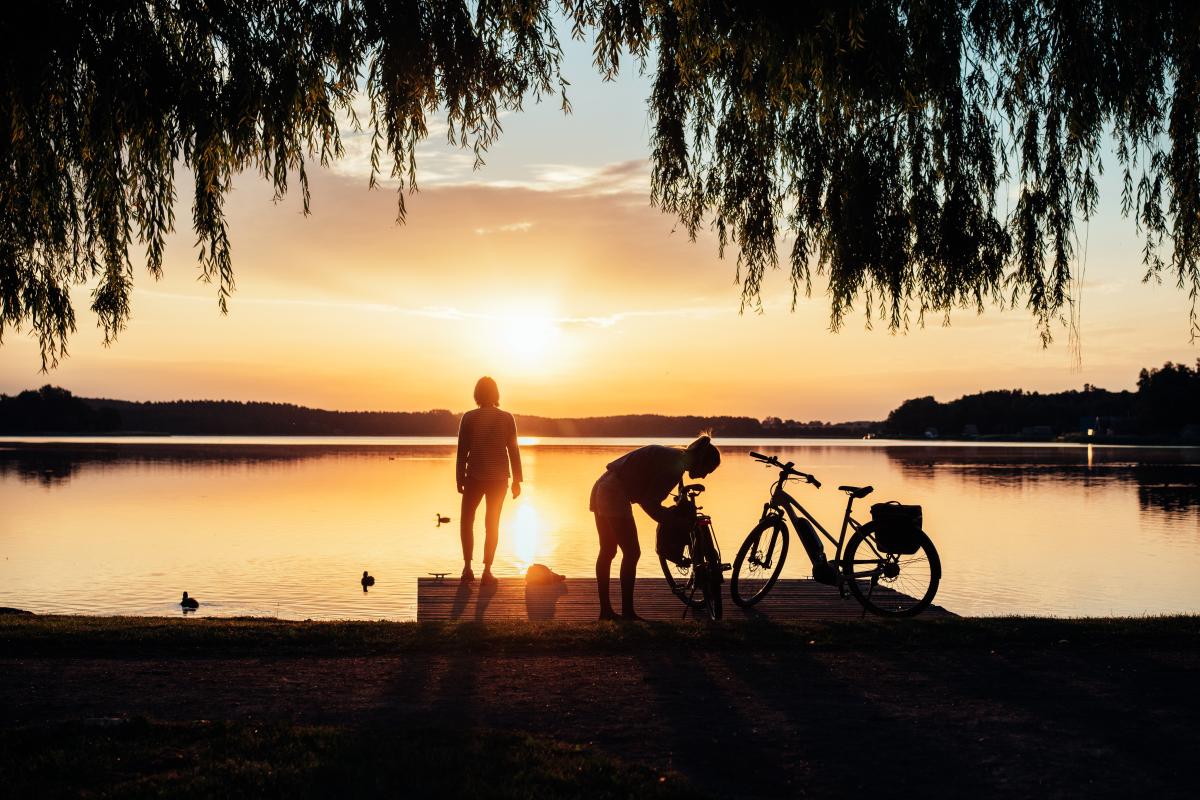 Natur geniessen in Krakow am See mit Blick aufs Wasser