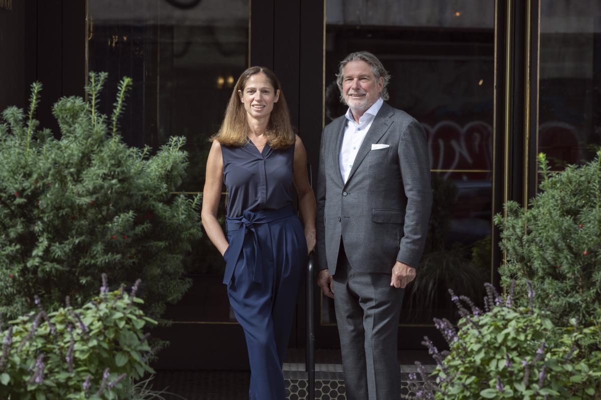 Hoteldirektorin Astrid Kahl-Schaban und Eigentümer Kurt Kleindienst