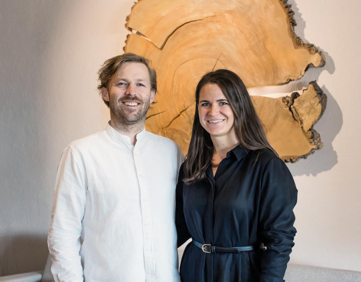 Alessa und Daniel Naturhotel Outside