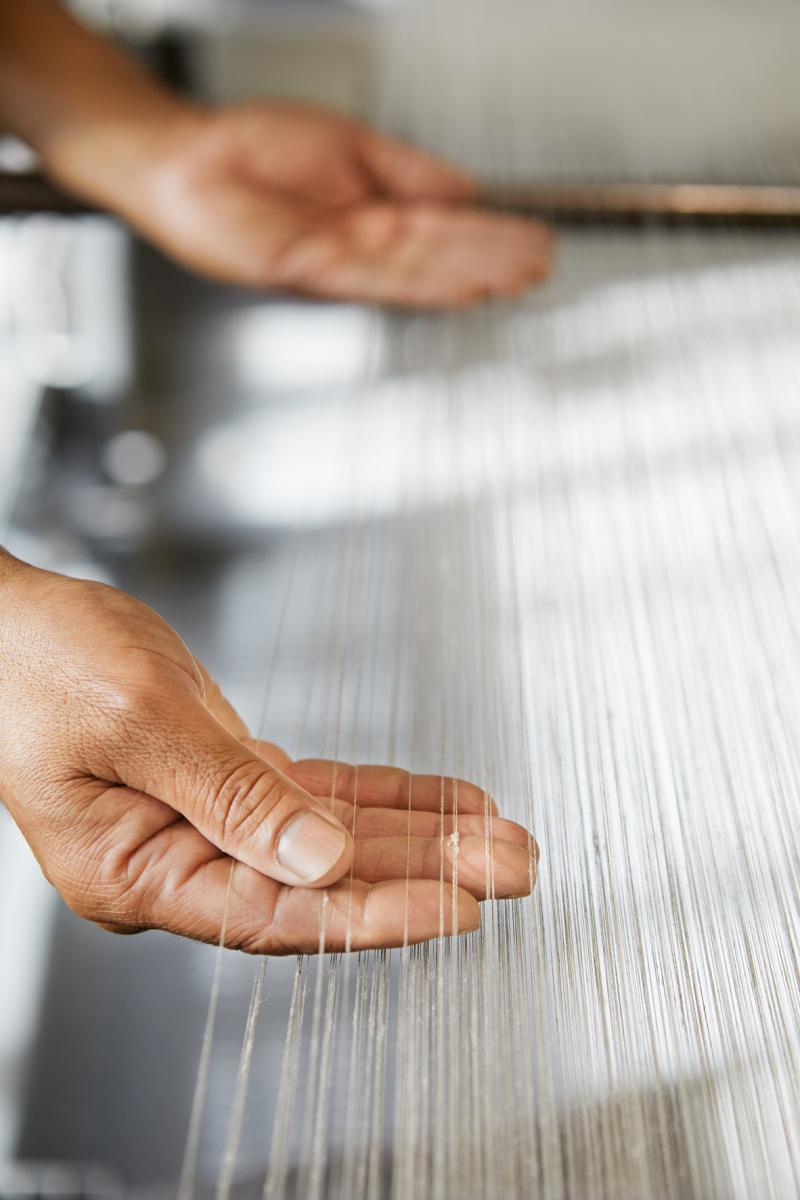 Leitner Leinen Handarbeit Schlichten