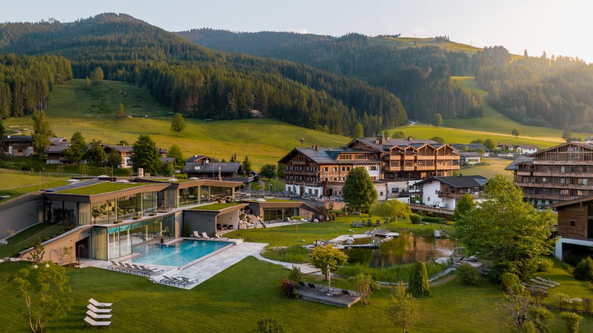 Puradies Aussenansicht in Leogang